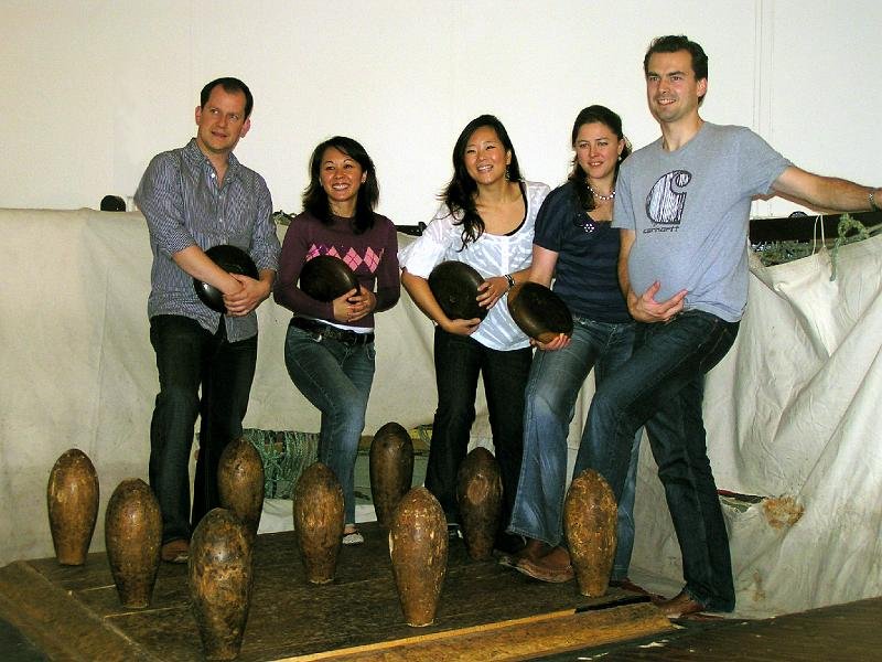 Monica_Cha_and_friends.JPG - Our instructor, was fantastic. He was very patient with us and made sure we were safe and enjoying ourselves. It was really special to do something that you can only do in two venues worldwide!